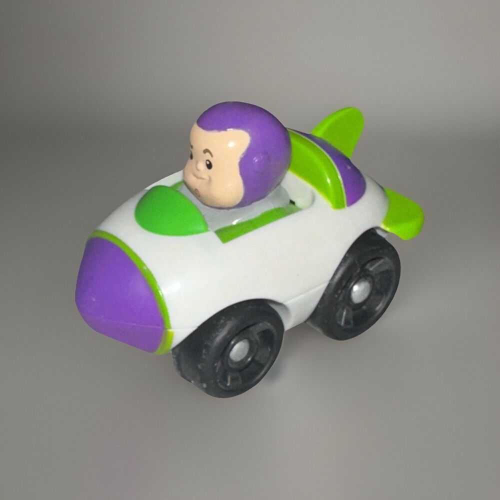 Fisher Price Little People Disney Buzz Light Year Wheelie 2012 Mattel